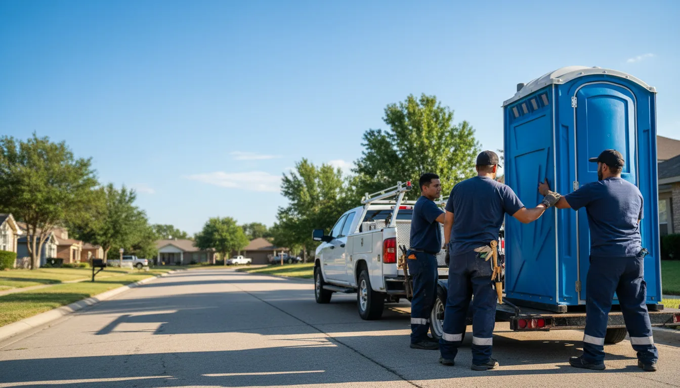 Portable Toilet Rental in Mahomet, IL near me